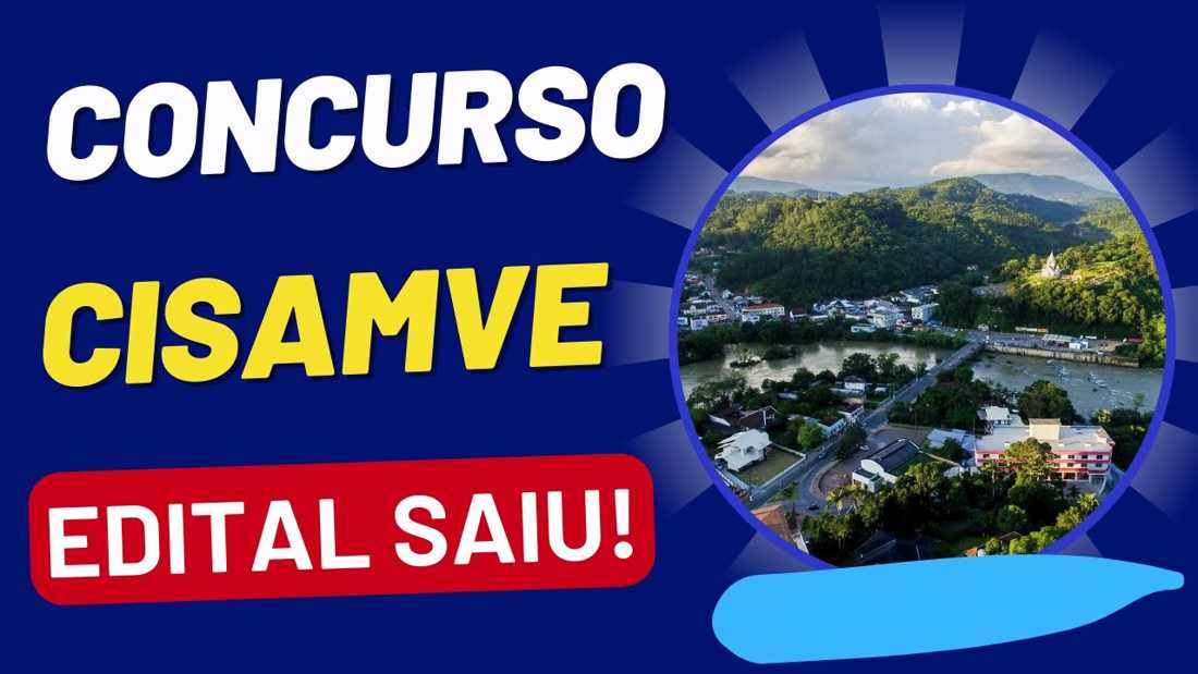 CONCURSO CISAMVE SC | Consórcio Público Interfederativo de Saúde e Serviços do Vale Europeu |Edital